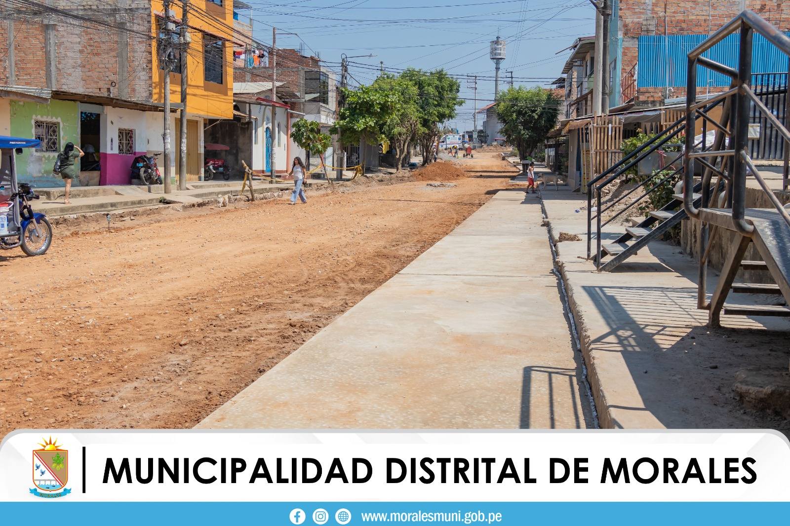 MÁS DEL 53% DE AVANCE FÍSICO PRESENTA LA OBRA DE PISTAS Y VEREDAS EN JIRÓN FRANCISCO PIZARRO.